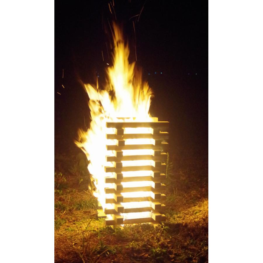 薪 ４０本 ２２kg 焚火 キャンプファイヤー アウトドア燃料 BBQ バーベキュー ソロキャンプ |  | 12