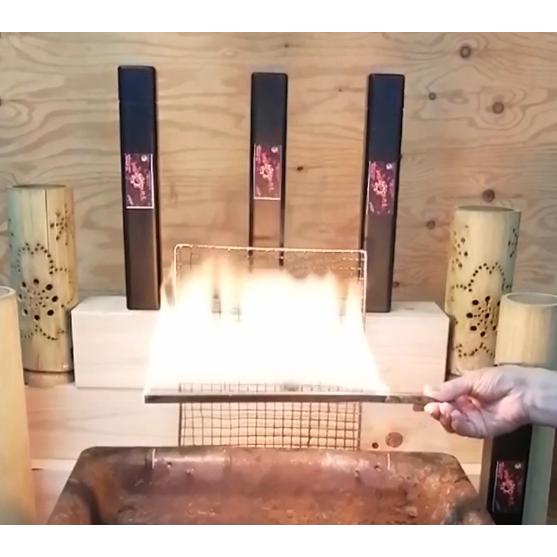 着火剤 使い易いスティックタイプ (大量 ２８本入 ５５０ｇ) 国産檜(ひのき) の香り バーベキュー 炭 ジェル キャンプ 固形 長時間 bbq |  | 04