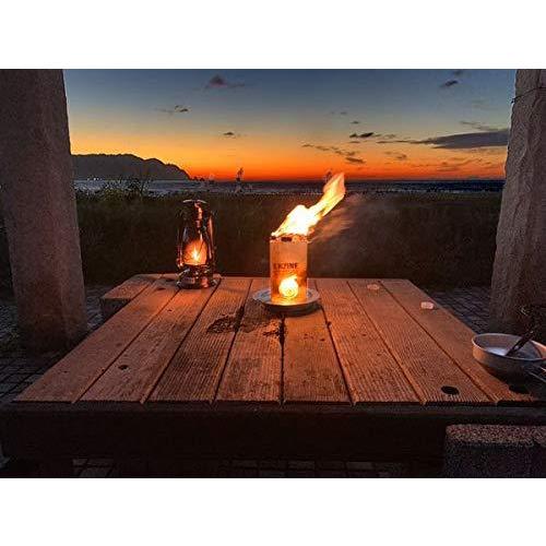 ウッドキャンドル ENZINE スエーデントーチ スウェディッシュトーチ 薪キャンドル 薪 端材 木材 キャンプファイヤー 焚き火 |  | 05