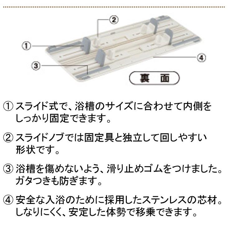 バスボード 移乗台 入浴用品 サポート台 介助 介護 お風呂 転倒防止