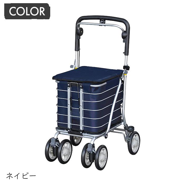 シルバーカー カート 手押し車 4輪 ワゴン 歩行 散歩 リハビリ 買い物