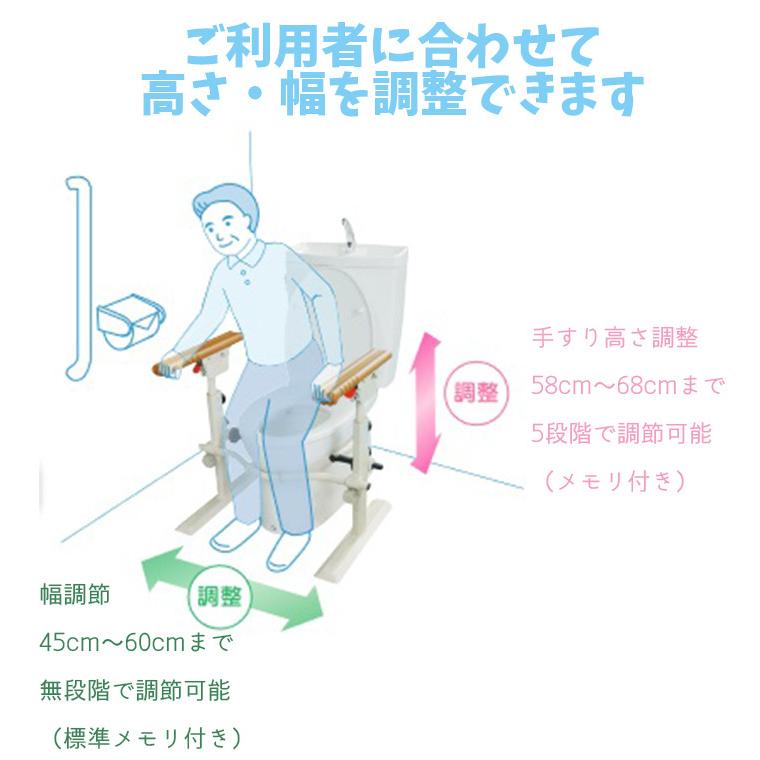 トイレ用手すり 矢崎化工 トイレ用タッチアップII : コンパスシーカー