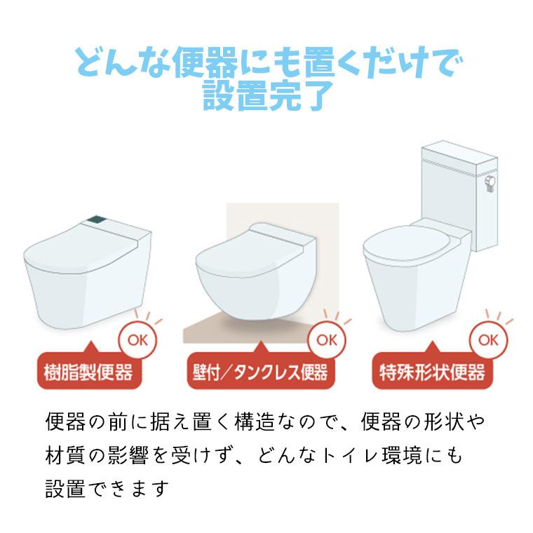 トイレ用手すり アロン化成 ATTOGRIPトイレサポート手すり H-S（両側ノーマル）　_3