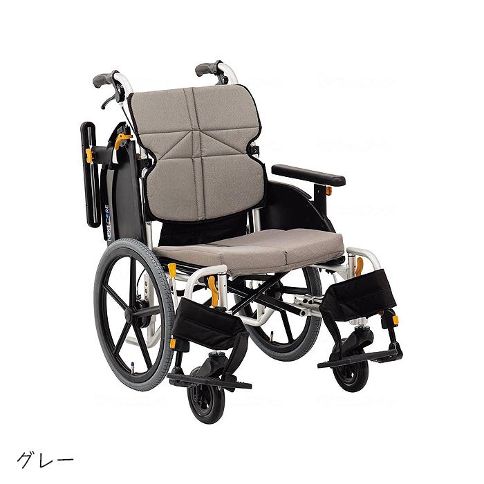 NEXT CORE 車椅子 車いす 車イス エアータイヤ 介助 移動 歩行補助 介護 病院 施設 ネクストコア ミニモ(低床モジュール)【介助型】NEXT-60B　_5