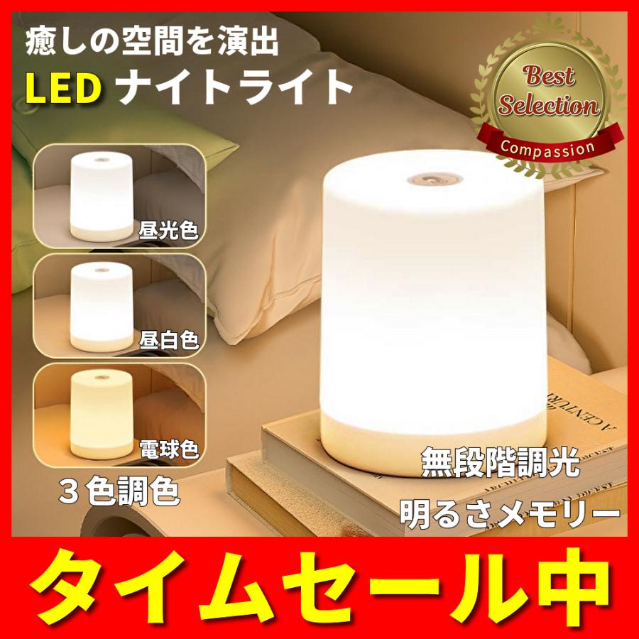 デスクライト ナイトライト 授乳ライト 寝室 充電式 おむつ替え LED 明暗 かわいい 赤ちゃん 卓上ライト USB | ブランド登録なし