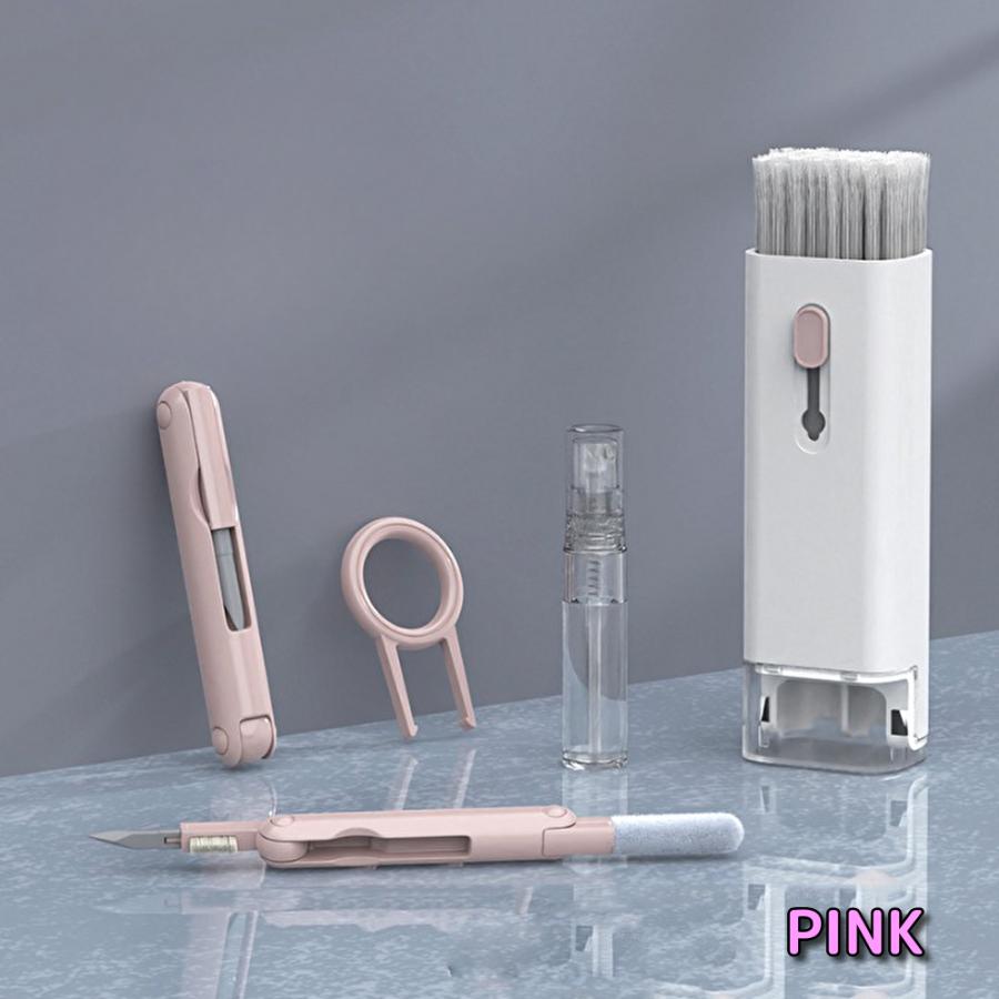 パソコンクリーナー 卓上クリーナー スマホ キーボード イヤホン デスク周り ブラシ 多機能 掃除 軽量 クリーニング | ブランド登録なし | 11