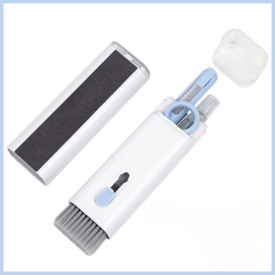 パソコンクリーナー 卓上クリーナー スマホ キーボード イヤホン デスク周り ブラシ 多機能 掃除 軽量 クリーニング | ブランド登録なし | 12