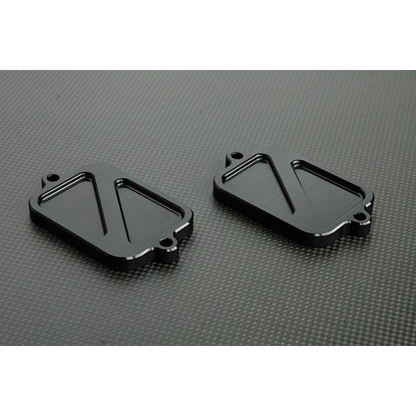 ゼファー1100 02'〜 2次エアーキャンセルプレート ブラック : Complsah