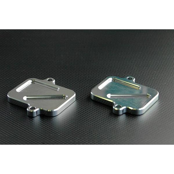 ZRX1200 DAEG 2次エアーキャンセルプレート シルバー : Complsah