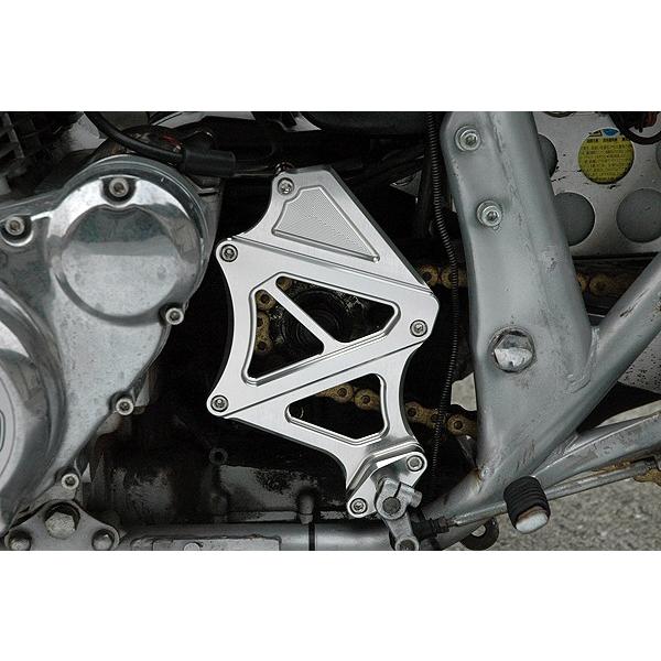 カタナ 1100/750 スプロケットカバー シルバー : Complsah