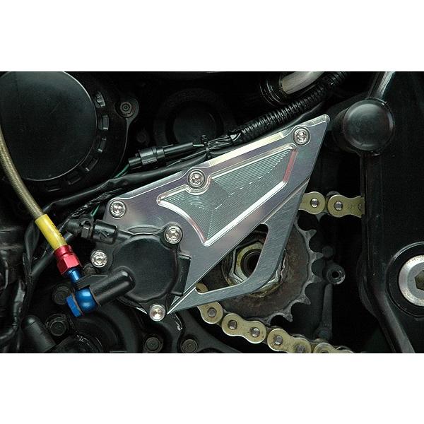 kawasaki ZRX1200・1100スプロケットカバー ZRX1100/1200 スプロケットカバー ブラック : Complsah Factory