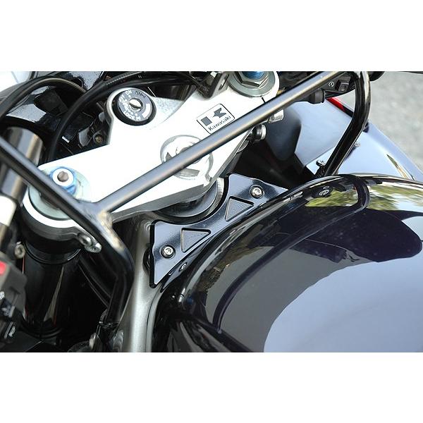 ZX-9R 98'〜03' タンクエンドプレート ブラック : Complsah Factory
