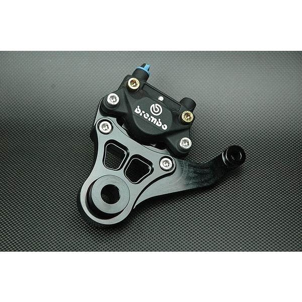 ゼファー750 リヤキャリパーサポート (brembo 2POT） 黒いこと ブレーキパーツ-バイク