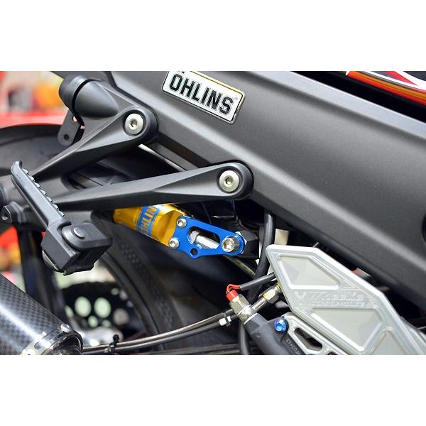 ÖHLINS フルアジャ　フルアジャスター　オーリンズ オーリンズ用プリロードアジャスターブラケット ブルー : Complsah