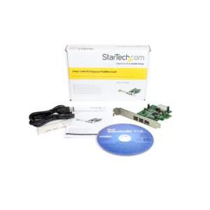 ＳｔａｒＴｅｃｈ．ｃｏｍ FireWire増設カード/PCIe - 2x IEEE 1394b+1x IEEE 1394a 目安在庫=○_3
