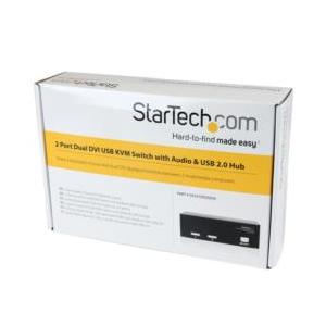 ＳｔａｒＴｅｃｈ．ｃｏｍ KVMスイッチ/2ポート/2画面/DVIデジタル/1900 x 1200/AUX 目安在庫=△｜compmoto-y｜05