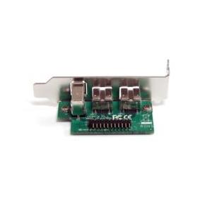 StarTech.com FireWire増設PCIeカード / PEX1394 3 Port 2b 1a 1394 PCI Express FireWire Card Adapter - TAA