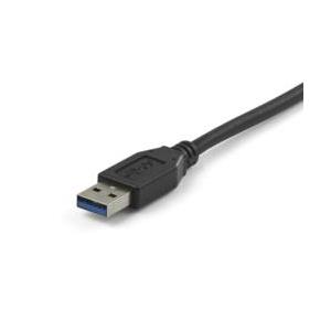 ＳｔａｒＴｅｃｈ．ｃｏｍ USBケーブル A-C 1m USB 3.1 Gen2 10Gbps オス・オス ブラック 目安在庫=○[メール便対象商品]