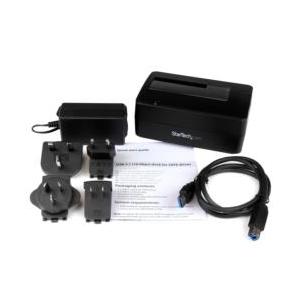ＳｔａｒＴｅｃｈ．ｃｏｍ HDD/SSDスタンド/USB 3.1 Type-A接続/1ベイ/2.5/3.5インチ 目安在庫=△_3
