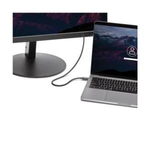 ＳｔａｒＴｅｃｈ．ｃｏｍ Thunderbolt 3 ケーブル/50cm/USB-C DP互換/40Gbps/ブラック 目安在庫=○｜compmoto-y｜03