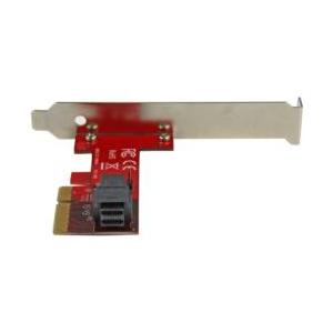 ＳｔａｒＴｅｃｈ．ｃｏｍ PCI Expressカード/x4/PCIe 3.0 - SFF-8643/PCIe NVMe U.2 SSD 目安在庫=○｜compmoto-y｜03