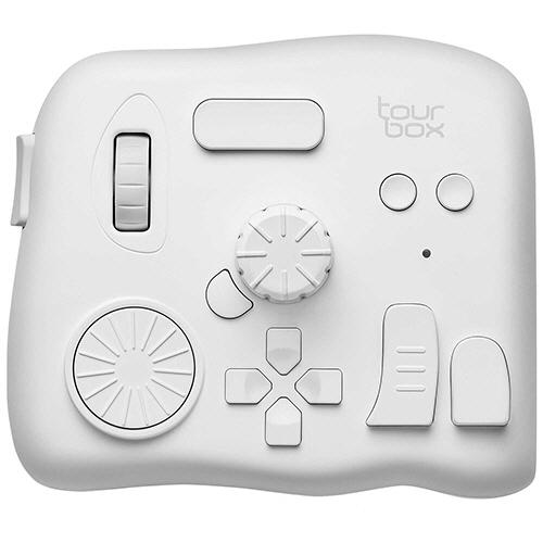 TourBoxElite ツアーボックスエリート 左手デバイス（アイボリー） ツアーボックス Bluetooth対応 左手デバイス TourBox Elite アイボリー