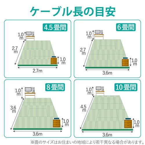 エレコム LANケーブル CAT6A対応 40m 爪折レ防止 簡易パッケージ ヨリ線 ブルー メーカー在庫品_10
