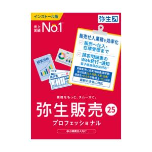 弥生 弥生販売 25 プロフェッショナル 通常版 <インボイス制度対応