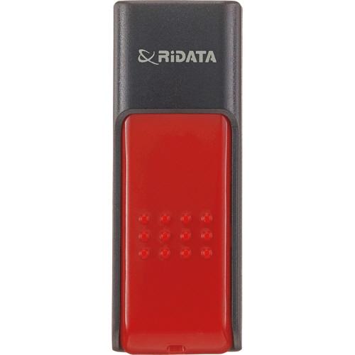 RiDATA RiDATA ラベル付USBメモリー 16GB ブラック/レッド 1個