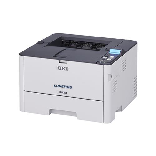 ＯＫＩ <7年間無償保証/メンテナンス品無償提供>A4モノクロLEDプリンター B433dn  目安在庫=△
