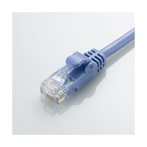 ELECOM（エレコム） CAT6準拠 GigabitやわらかLANケーブル 2m(ブルー