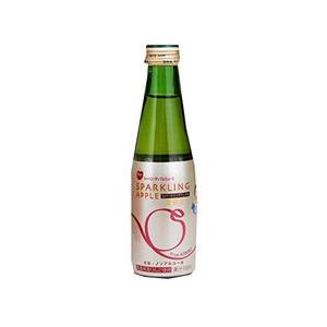 シャイニー 青森の味！スパークリングアップルジュース スタンダード 瓶 200ml×24本 目安在庫=○（Yahoo!・コンプモト ヤフー店）