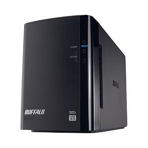 BUFFALO（バッファロー） USB3.0用 外付ハードディスク 2ドライブ 2TB 
