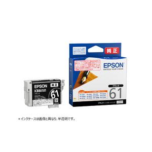 エプソン（EPSON） ICBK61A1 インクカートリッジ（ブラック） 目安在庫