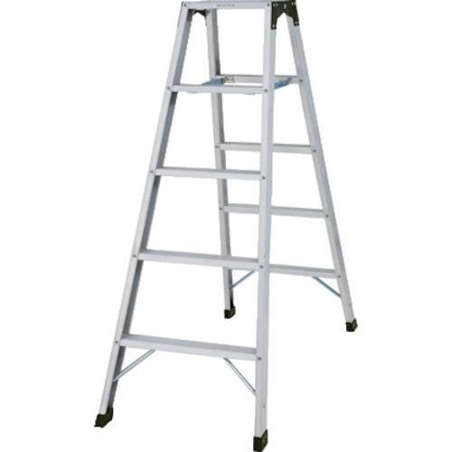 現状特価品！ 長谷川工業 アルミ合金製専用脚立 天板まで2ｍ32ｃｍ 店頭引き渡し歓迎  札幌市手稲区 長谷川工業 アルミ合金製天板幅広専用脚立 1台 目安在庫
