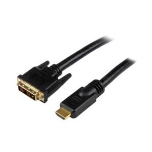 ＳｔａｒＴｅｃｈ．ｃｏｍ ディスプレイ変換ケーブル/HDMI - DVI-D/9.1m/HDMIオス・DVIオス 目安在庫=△