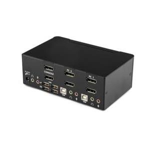 ＳｔａｒＴｅｃｈ．ｃｏｍ KVMスイッチ/2ポート/2画面/DP/2560x1600/USB 2.0 ハブ/AUX 目安在庫=△の画像