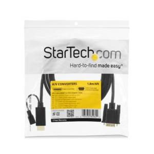 ＳｔａｒＴｅｃｈ．ｃｏｍ ディスプレイ変換ケーブル/HDMI - VGA/3m/1080p/ブラック 目安在庫=△_4