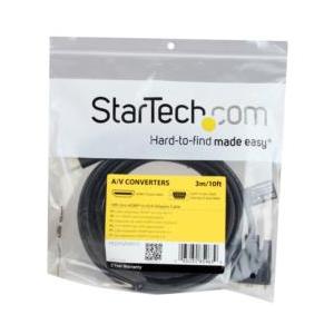 ＳｔａｒＴｅｃｈ．ｃｏｍ ディスプレイ変換ケーブル/HDMI - VGA/3m/1080p/ブラック 目安在庫=△_5