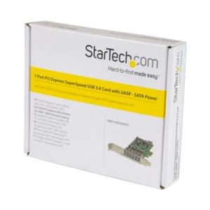 ＳｔａｒＴｅｃｈ．ｃｏｍ USB増設カード/PCIe 2.0 - 7x USB-A/5Gbps/SATA電源/UASP 目安在庫=○｜compmoto｜06