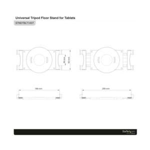 ＳｔａｒＴｅｃｈ．ｃｏｍ タブレットスタンド/三脚/10.2-11インチ/キャリーバッグ付属 目安在庫=○｜compmoto｜07