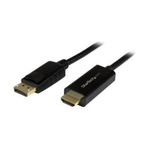 ＳｔａｒＴｅｃｈ．ｃｏｍ ディスプレイ変換ケーブル/DP 1.2 - HDMI 1.4/3m/4K30Hz/BK 目安在庫=○｜compmoto