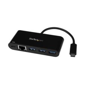 ＳｔａｒＴｅｃｈ．ｃｏｍ LANアダプター/USB-C/1x RJ45/10/100/1000 Mbps/3xUSB-A/PD 目安在庫=△｜compmoto