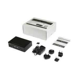 ＳｔａｒＴｅｃｈ．ｃｏｍ KVMスイッチ/2ポート/1画面/DP 1.2/4K60Hz/USB 3.0 ハブ/AUX 目安在庫=△の画像