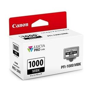 キヤノン PFI-1000 MBK インクタンク マットブラック 目安在庫=△