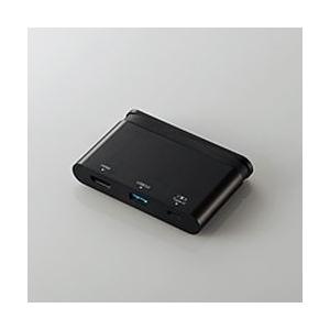 エレコム Type-Cドッキングステーション PD対応 TypeC USB(3.0) HDMI ブラック メーカー在庫品