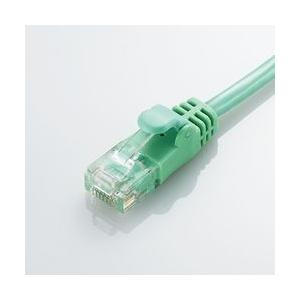 エレコム CAT6準拠 GigabitやわらかLANケーブル 2m(グリーン)　LD-GPY G2 メーカー在庫品｜compmoto