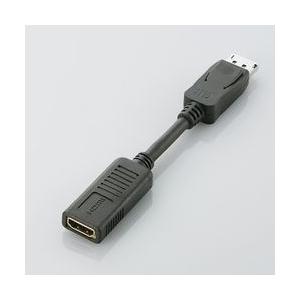 エレコム DisplayPort-HDMI変換アダプタ ディスプレイポートオス-HDMIメス 目安在庫=△｜compmoto