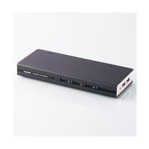 エレコム パソコン切替器 DVI対応 BOX型 4ポート KVM-DVHDU4 メーカー在庫品