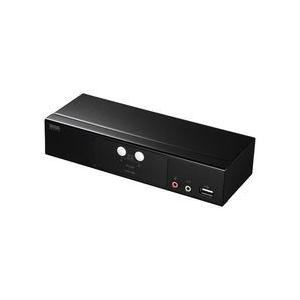 サンワサプライ HDMI対応パソコン自動切替器(2:1) SW-KVM2HHC メーカー在庫品